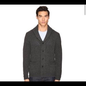 Jack Spade| Chunky Shawl Wool Cardigan